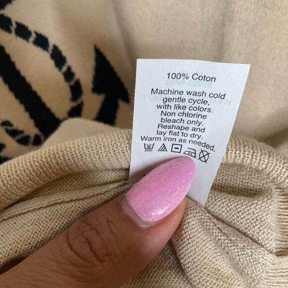 J. Crew Anchor Cotton Sweater - Picture 6 of 7